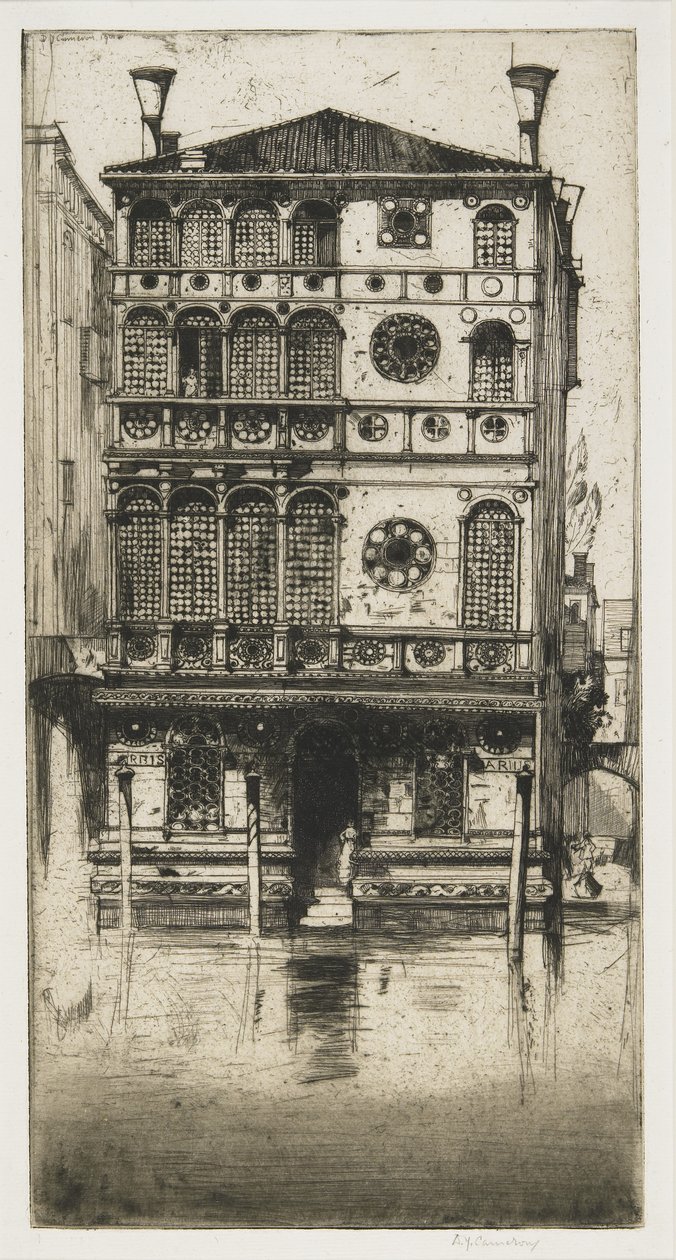 Joannis Darius, 1900 - David Young Cameron