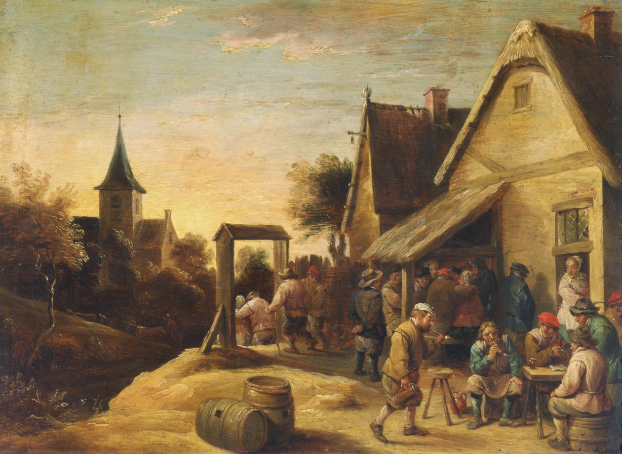 Taverne à la campagne - David Teniers the Younger