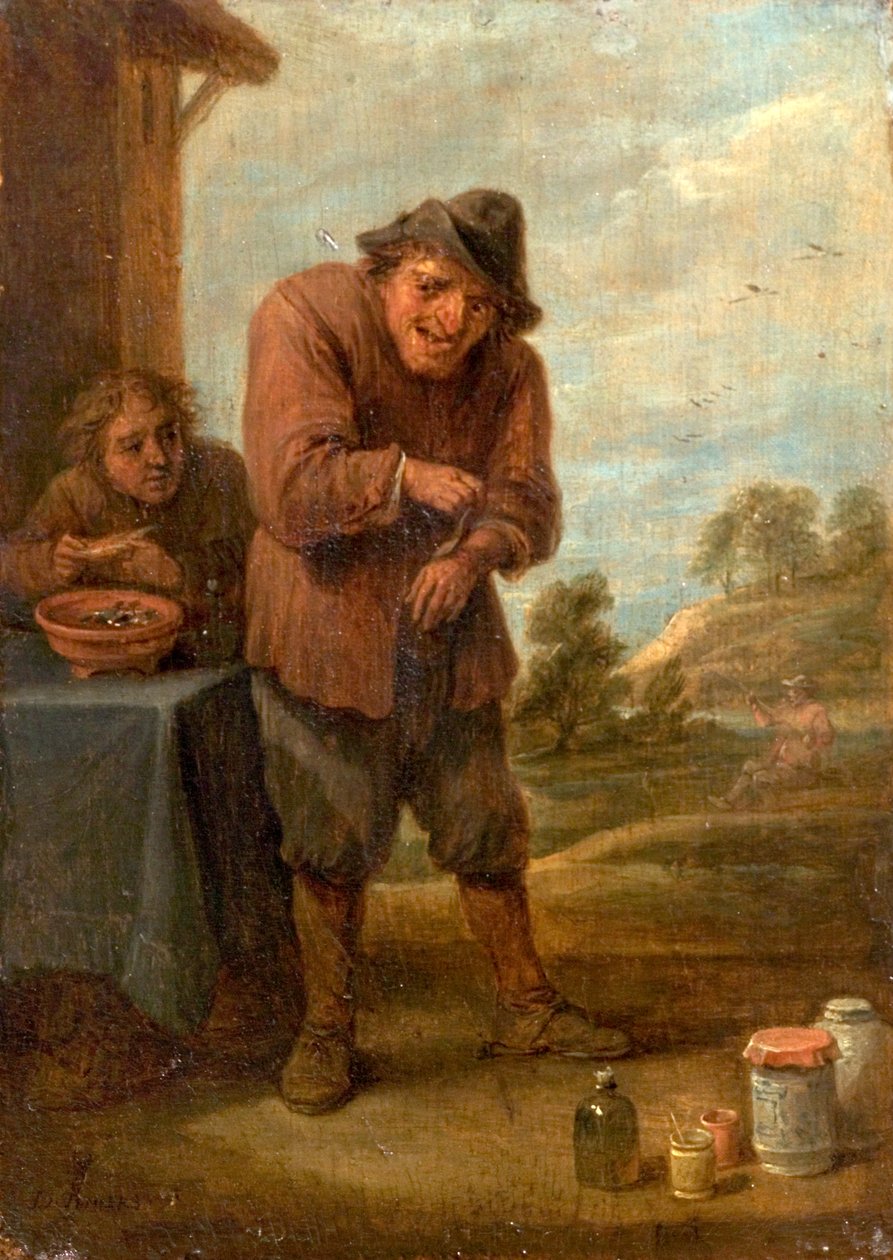 Le Sens du toucher - David Teniers the Younger