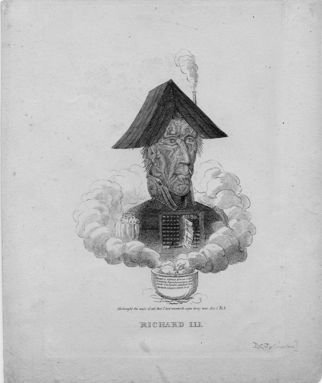 Richard III, vers 1828 - David Claypoole Johnston