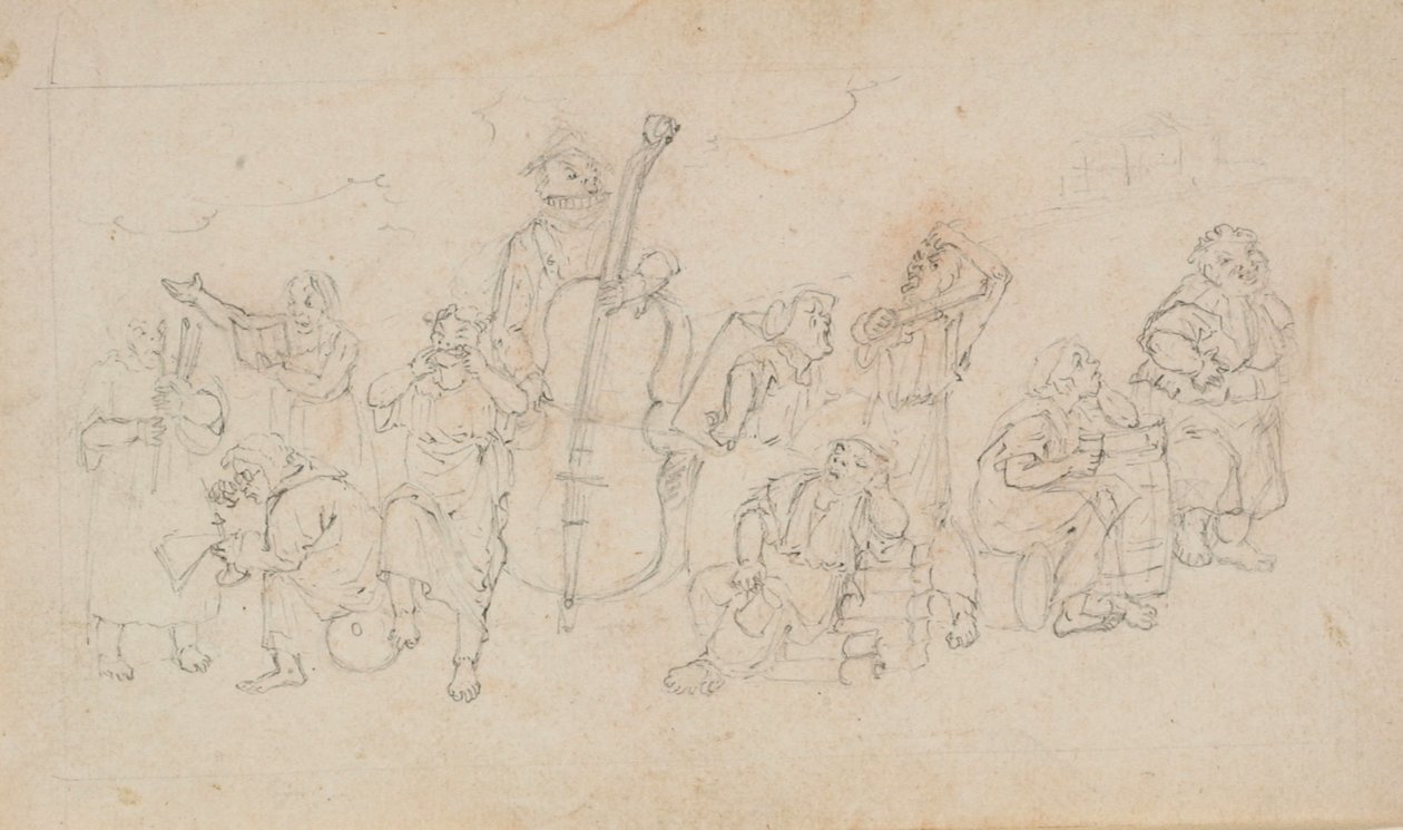 Les Muses - David Claypoole Johnston
