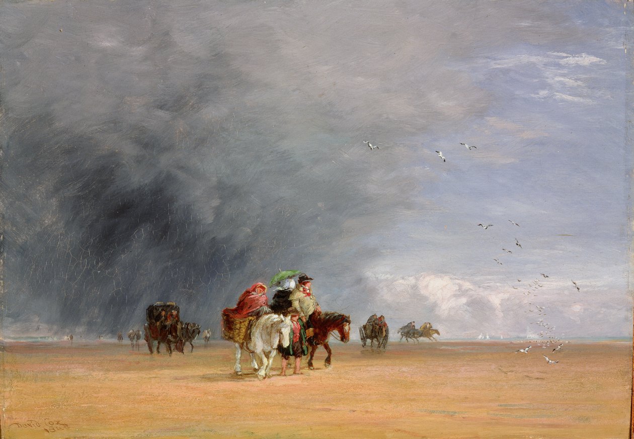 Traversée des sables, 1848 - David Cox