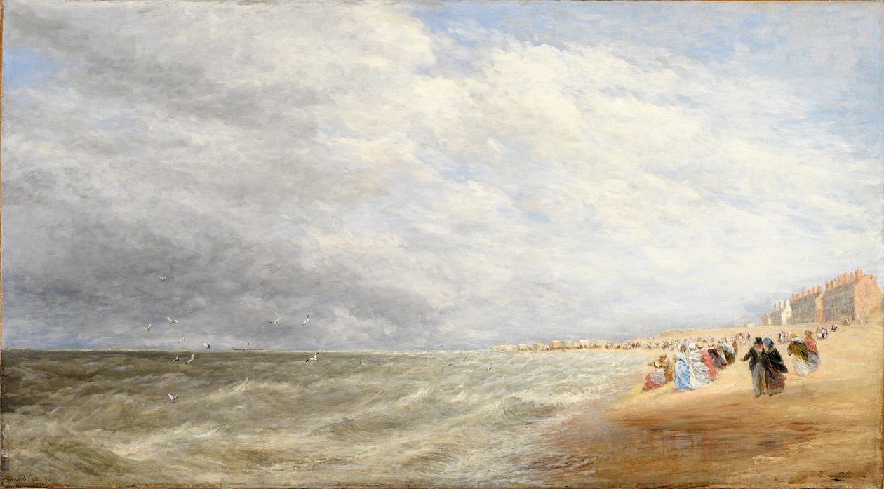 Plages de Rhyl, 1855 - David Cox