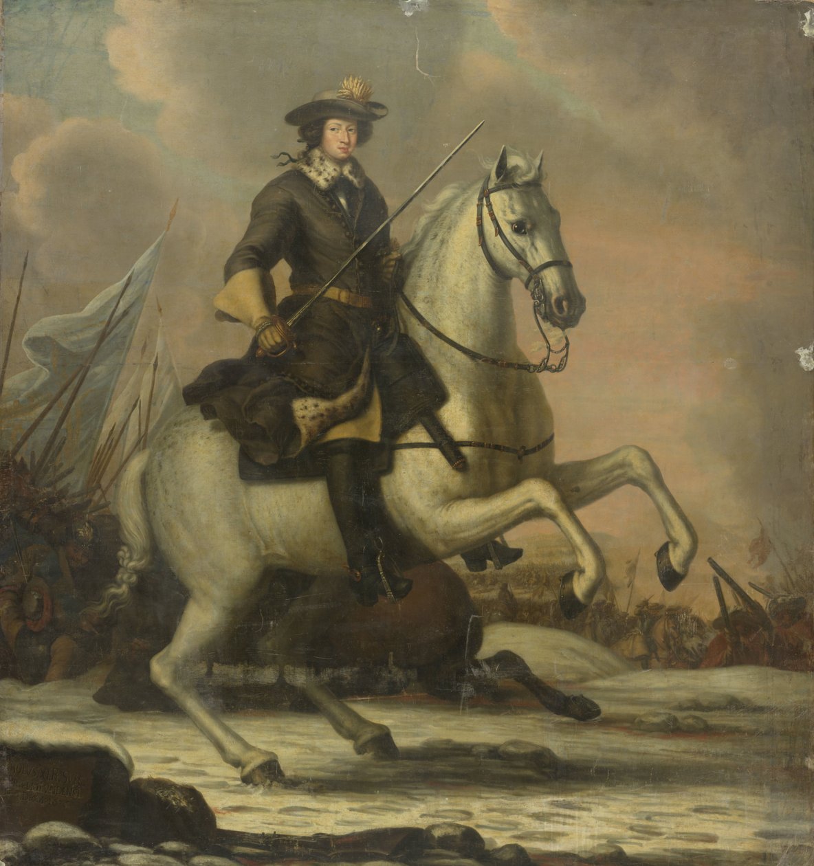 Charles XI (1665-97), roi de Suède - David Ehrenstrahl