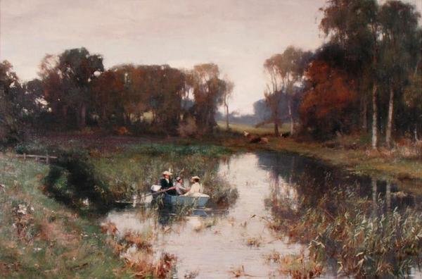La partie de bateau, 1894 - David Farquharson