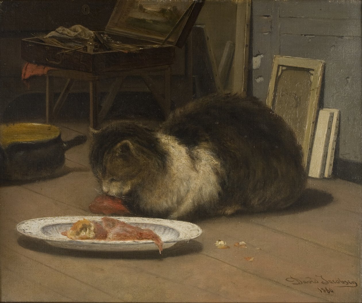 Le chat dans l