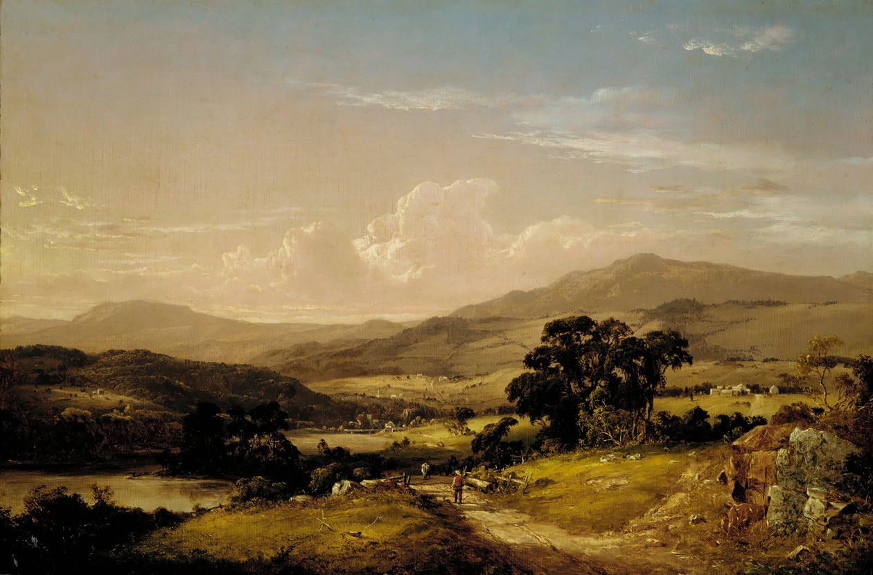 Près du lac Squam, New Hampshire, 1856 - David Johnson