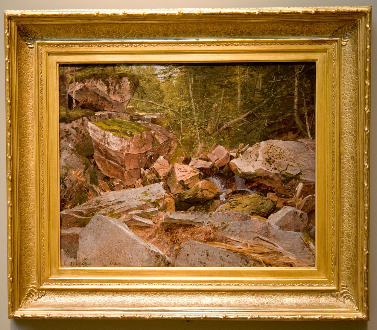 Étude, North Conway, New Hampshire, 1851 - David Johnson