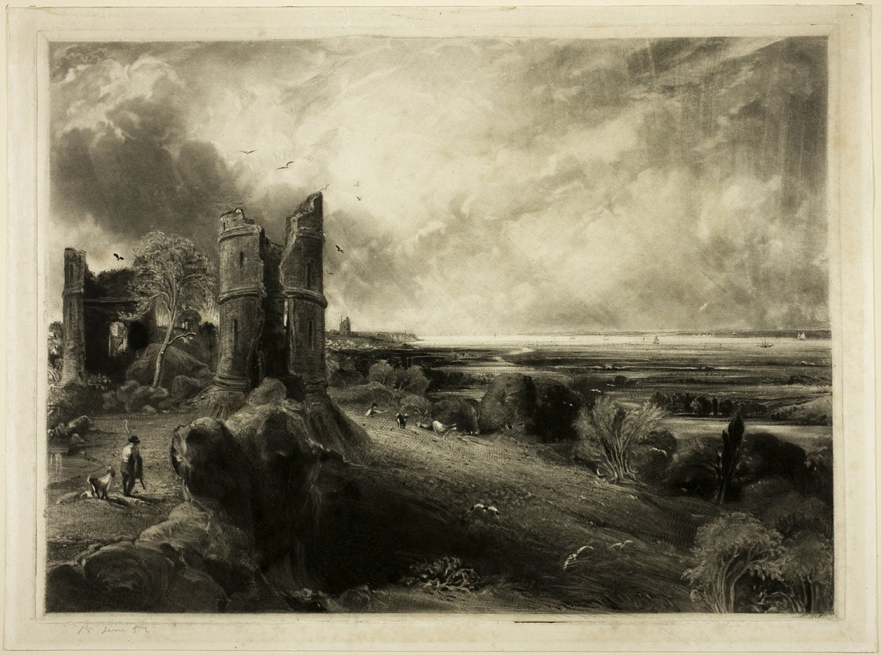 Château de Hadleigh près du Nore - David Lucas