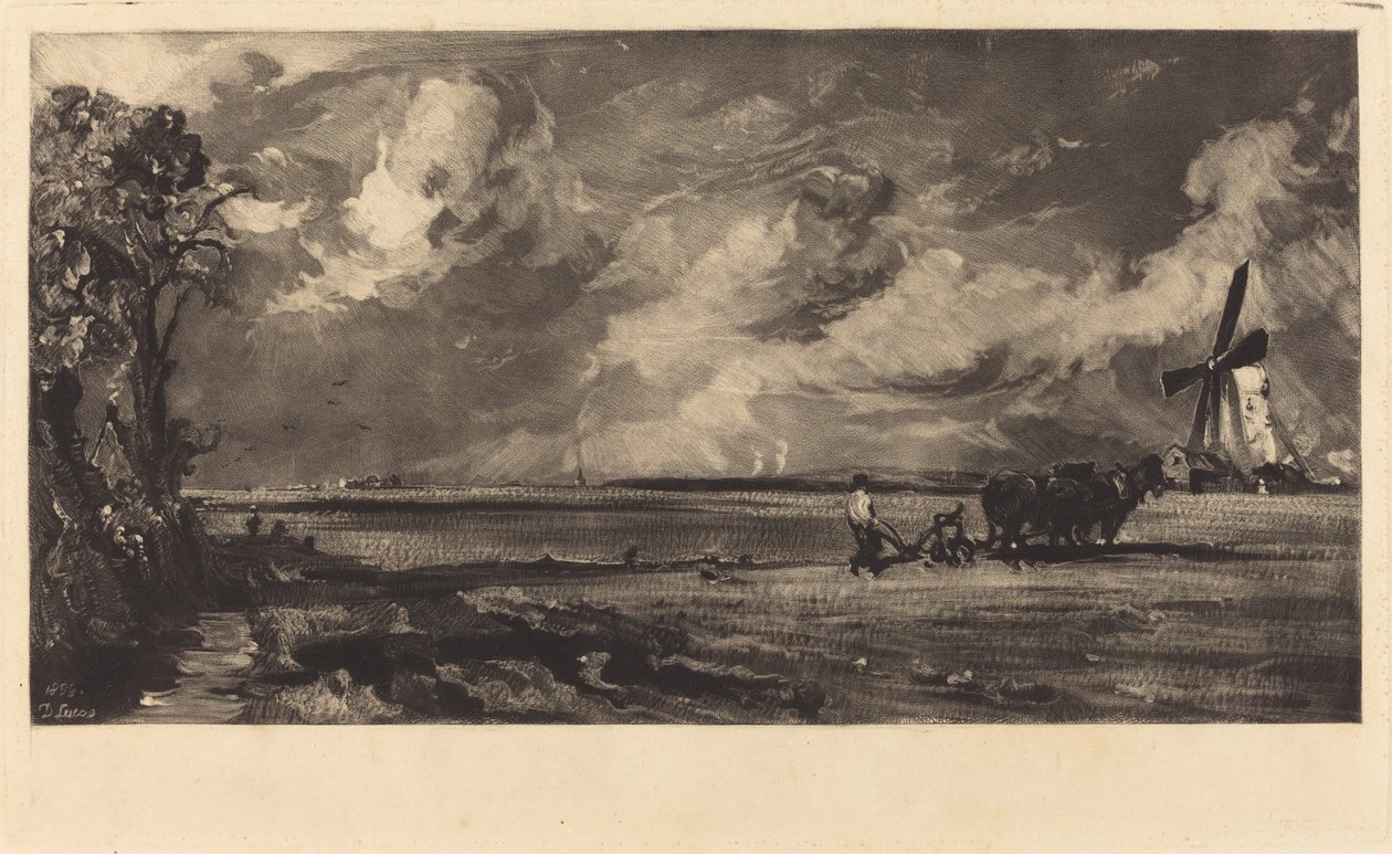 Printemps - David Lucas after John Constable