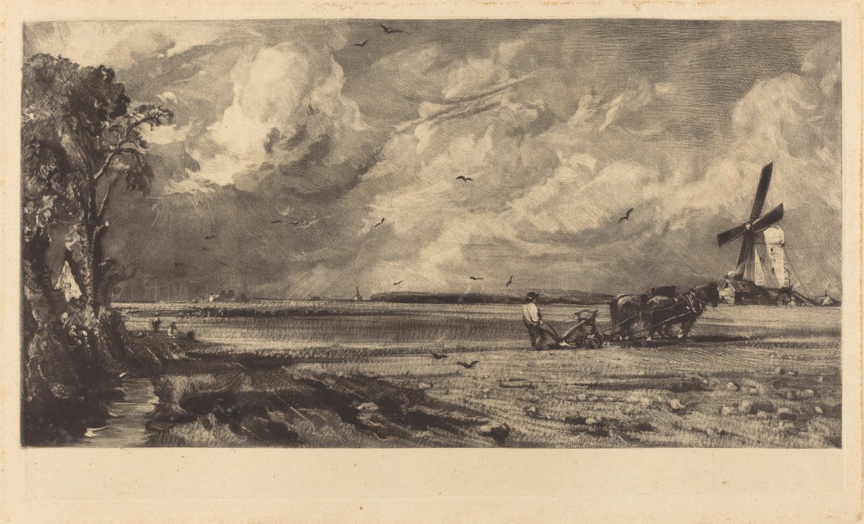 Printemps - David Lucas after John Constable