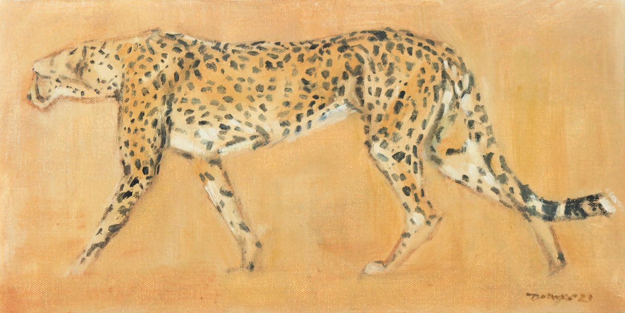 Guépard en chasse, 2021 - David Mayer