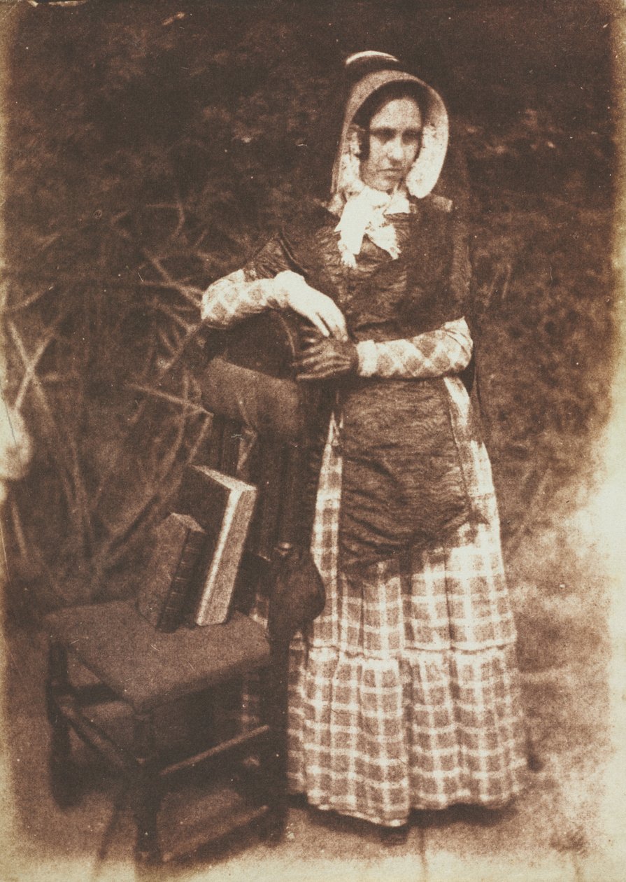 Femme inconnue, c. 1844 - David Octavius Hill