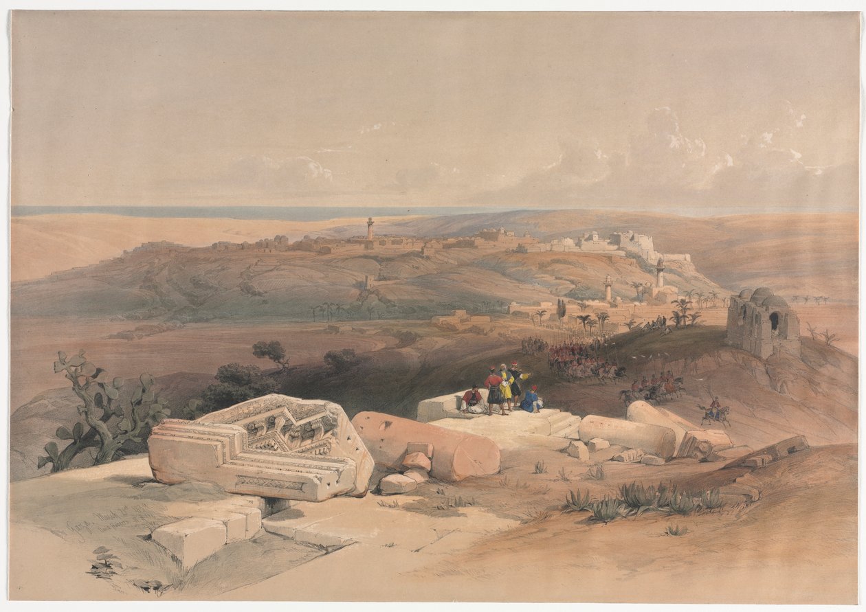 Gaza, 1839 - David Roberts