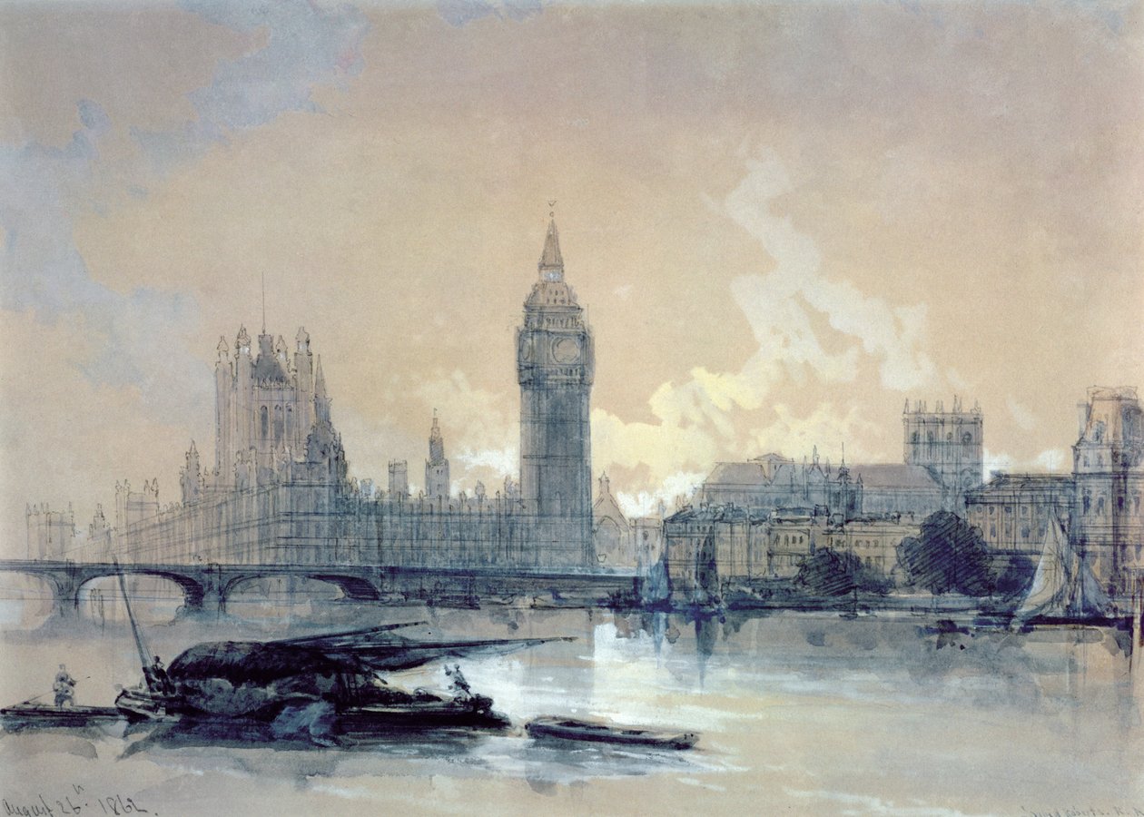 Les Chambres du Parlement - David Roberts
