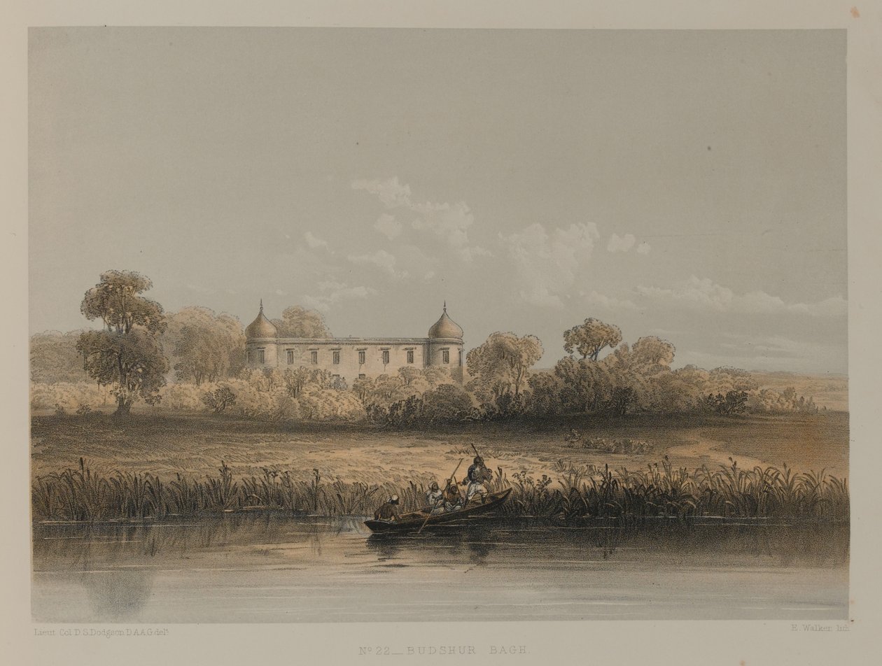 Budshur Bagh, Lucknow - David Scott Lieutenant Colonel (after) Dodgson