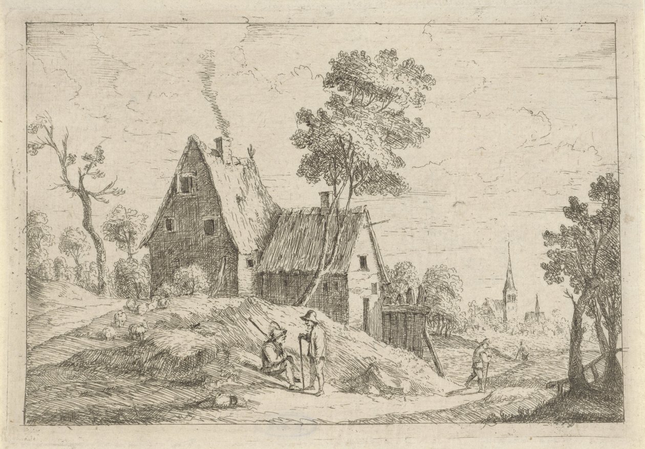 Paysage avec une maison - David Teniers (II)