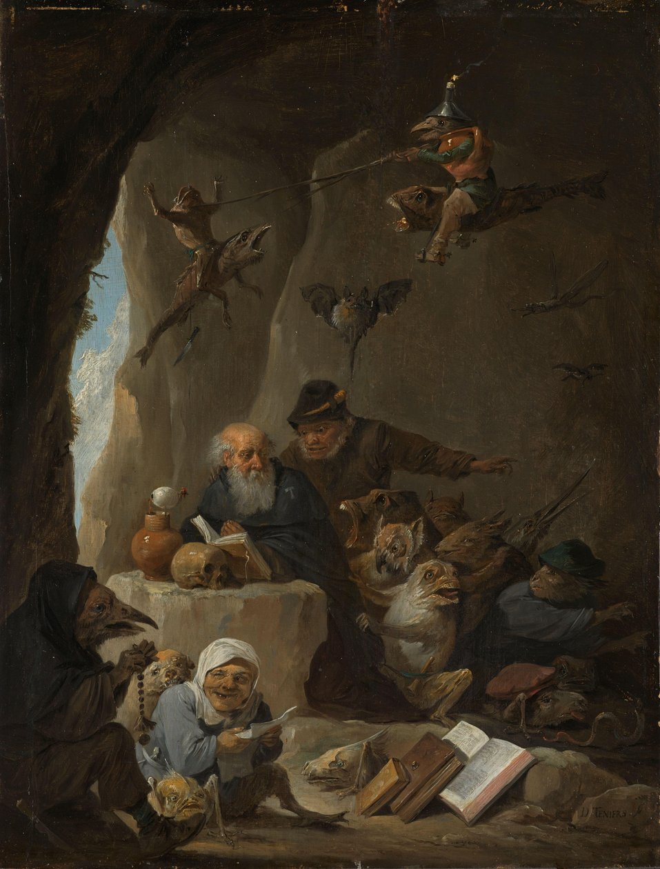 La Tentation de Saint Antoine - David Teniers (II)