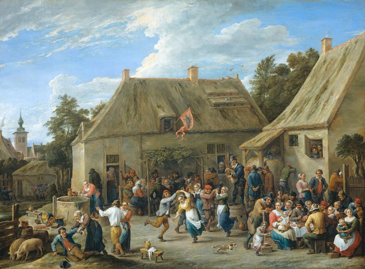 Kermis paysan - David Teniers the Younger