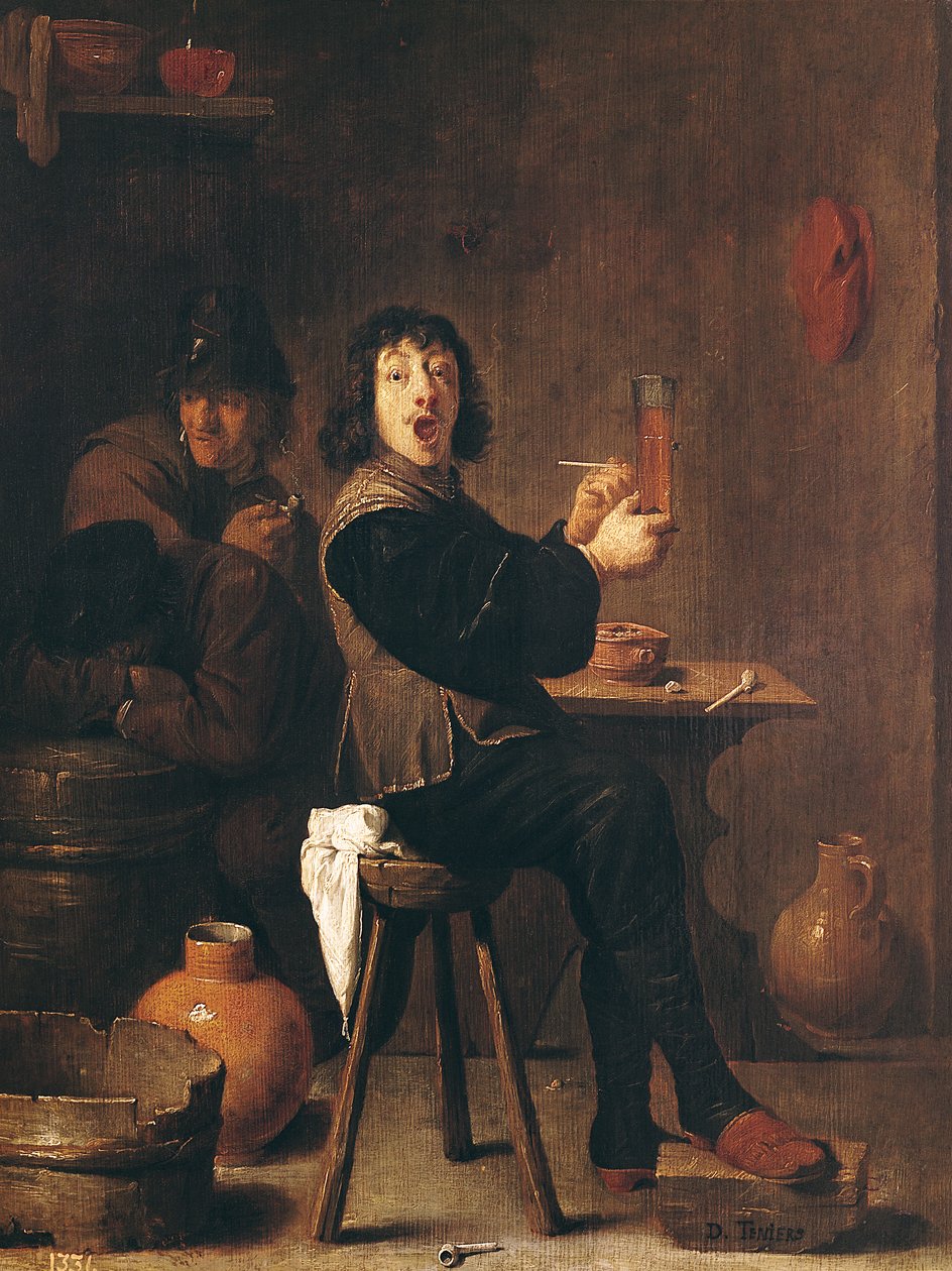 Le Soldat Heureux - David Teniers the Younger
