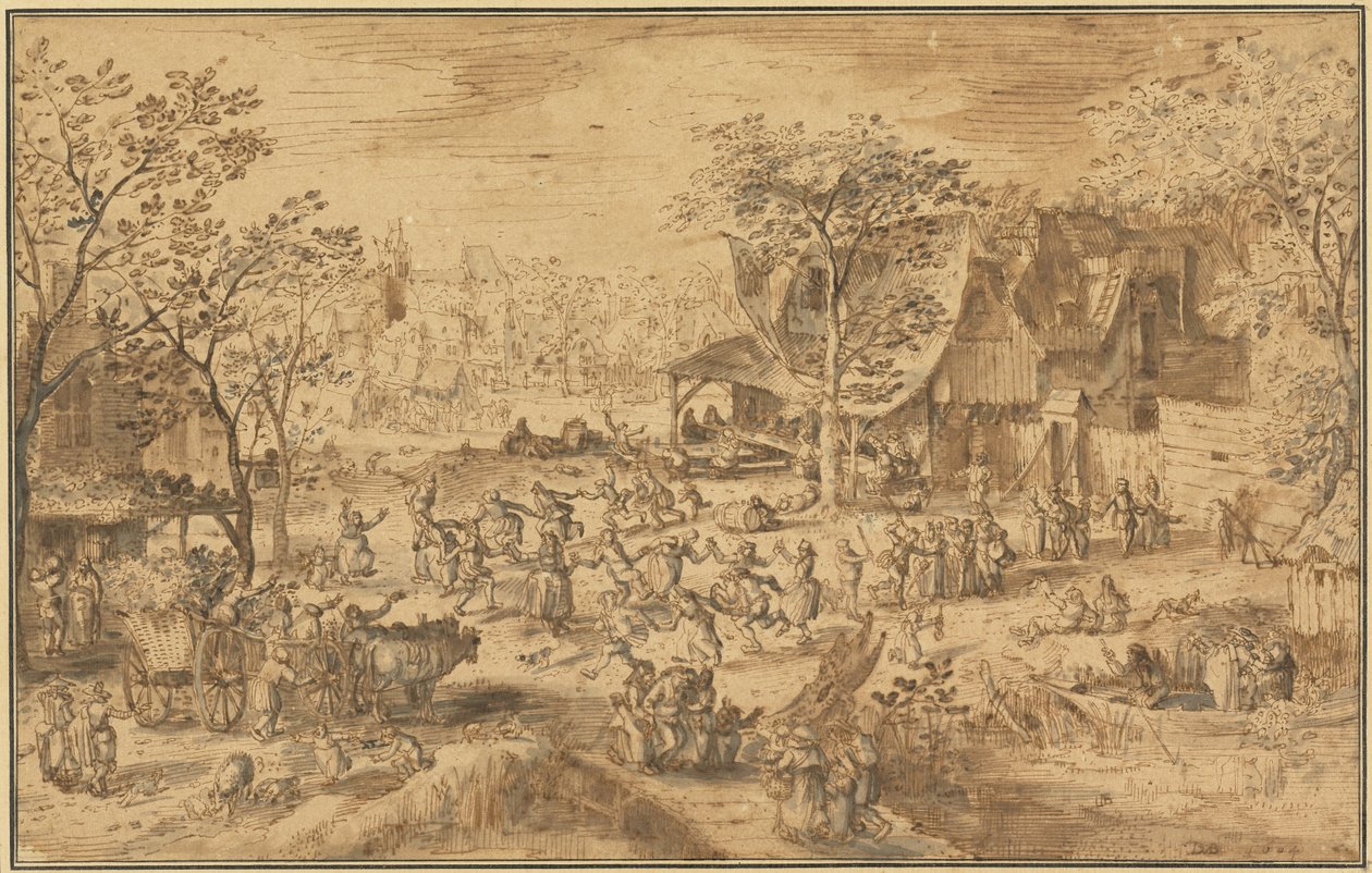 Kermis paysan - David Vinckboons
