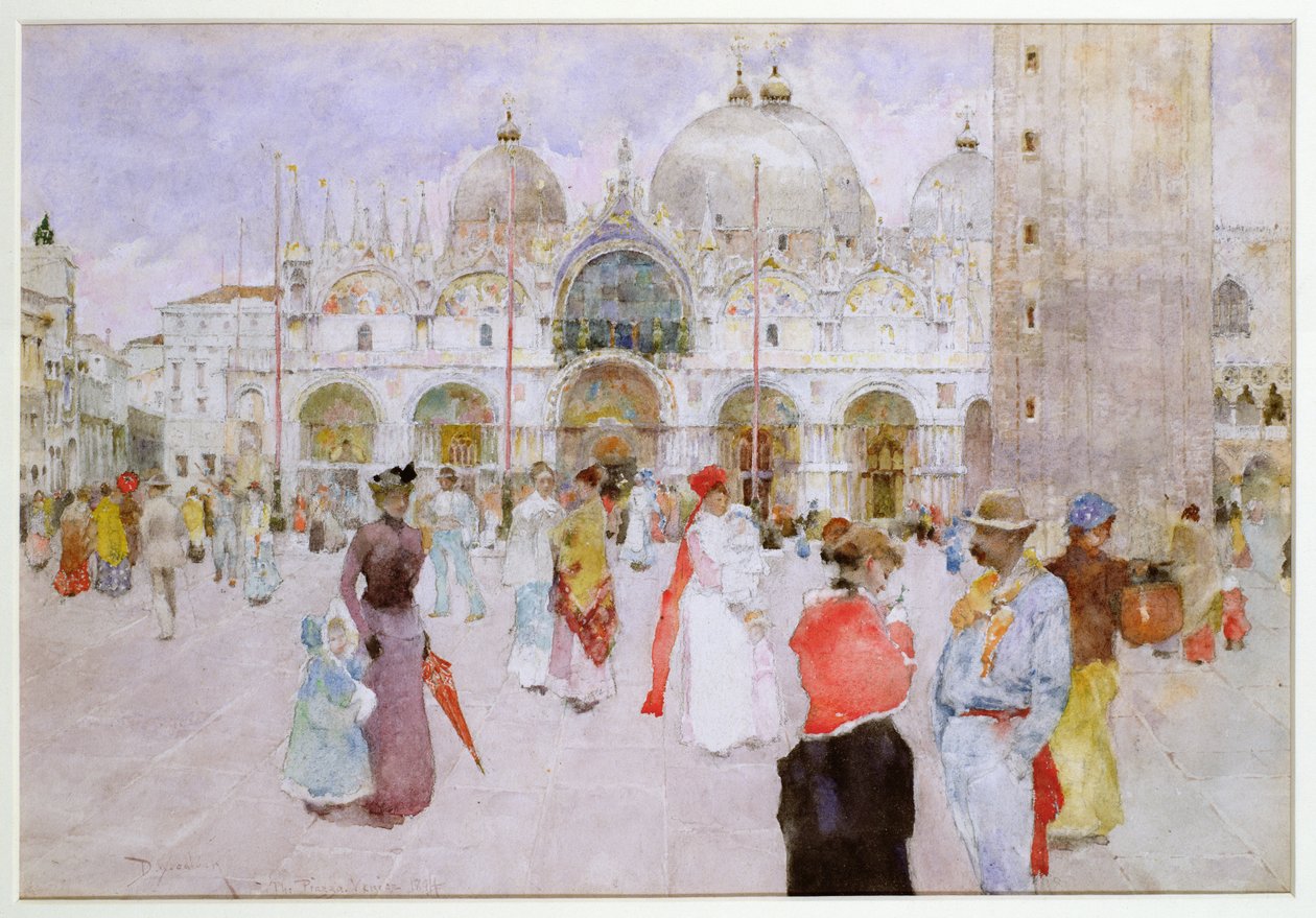 La Piazza di San Marco, Venise - David Woodlock