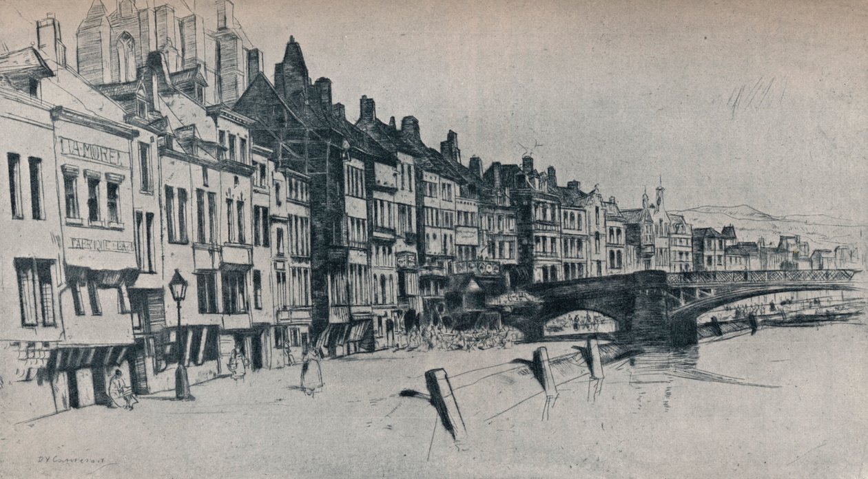 Dinant, 1907 - David Young Cameron