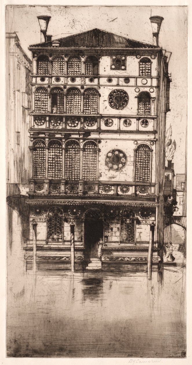 Palazzo Dario, Venise - David Young Cameron
