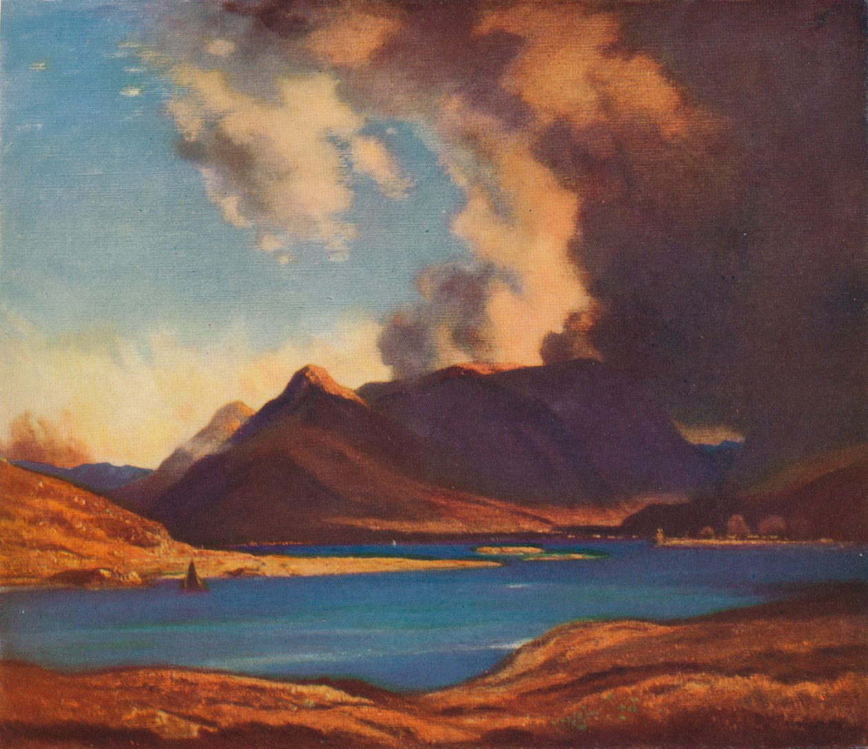 Les Ombres de Glencoe, 1925 - David Young Cameron