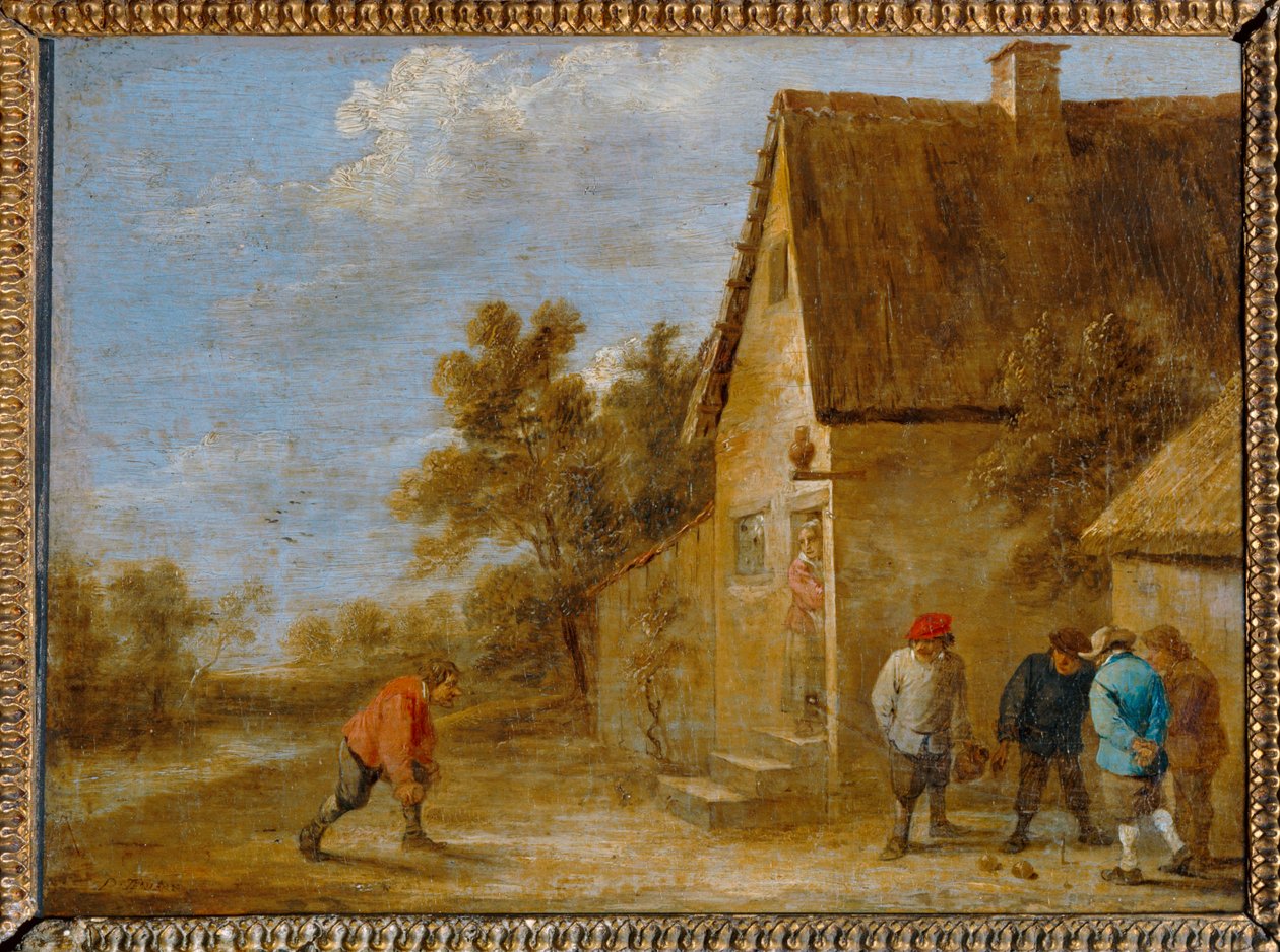 Les Joueurs de boules … - David the Younger Teniers