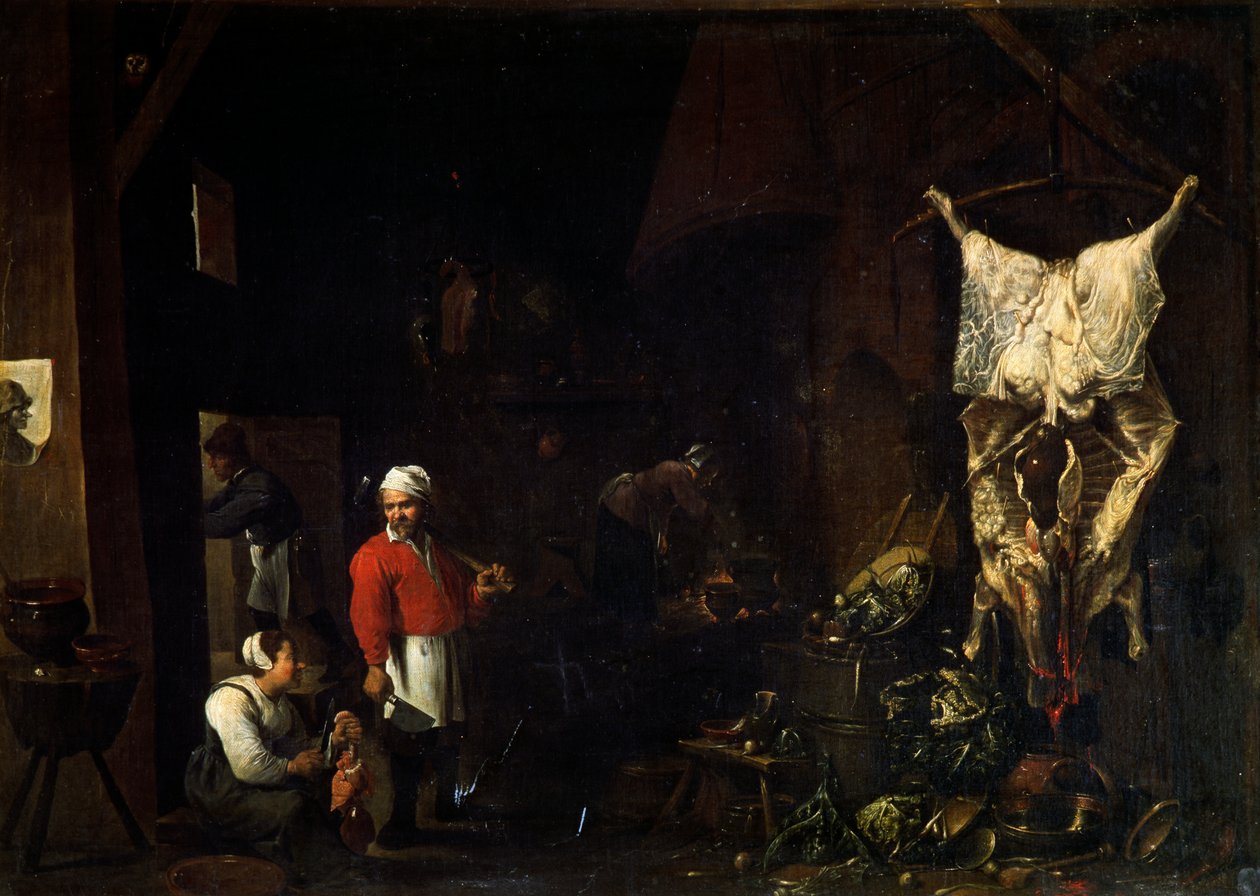 Le Boucher - David Teniers the Younger