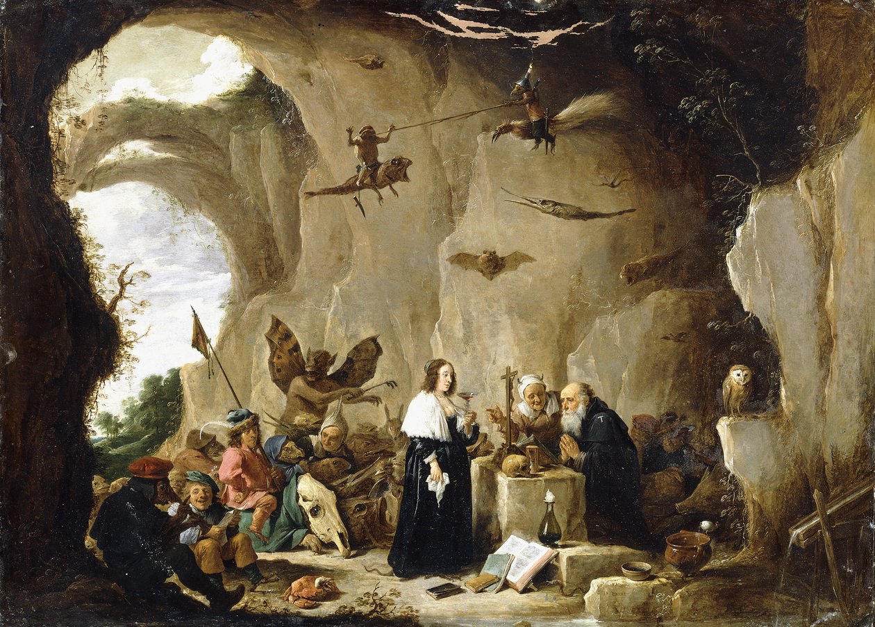 La Tentation de Saint Antoine - David Teniers the Younger