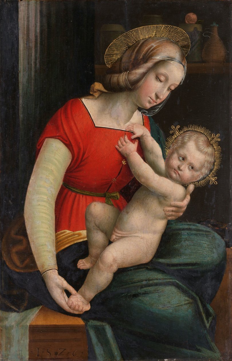 Madone et Enfant - Defendente Ferrari