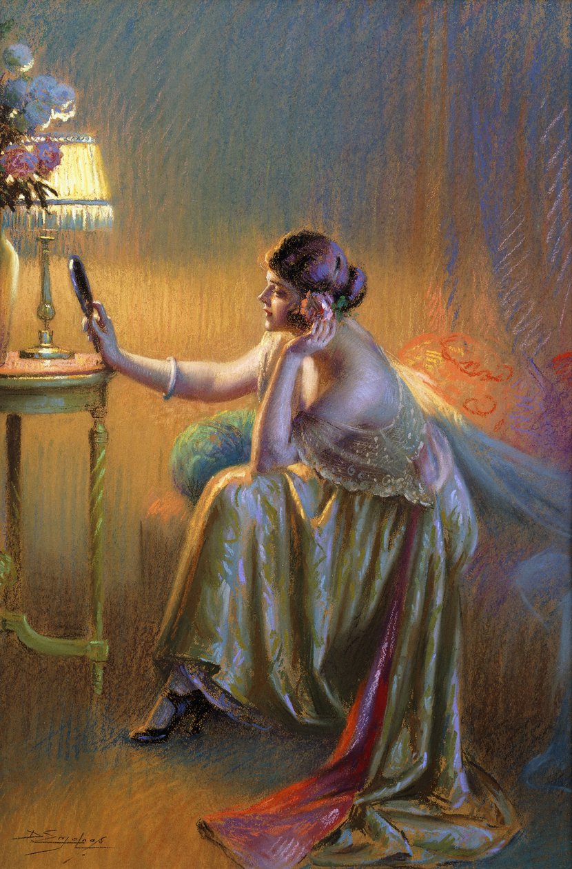 Une lecture tranquille - Delphin Enjolras