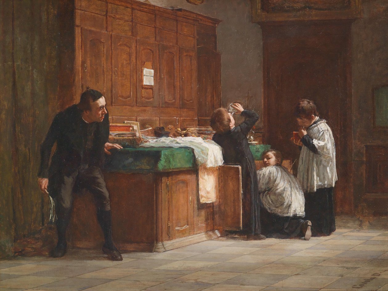 Ministrants surpris - Demetrio Cosola
