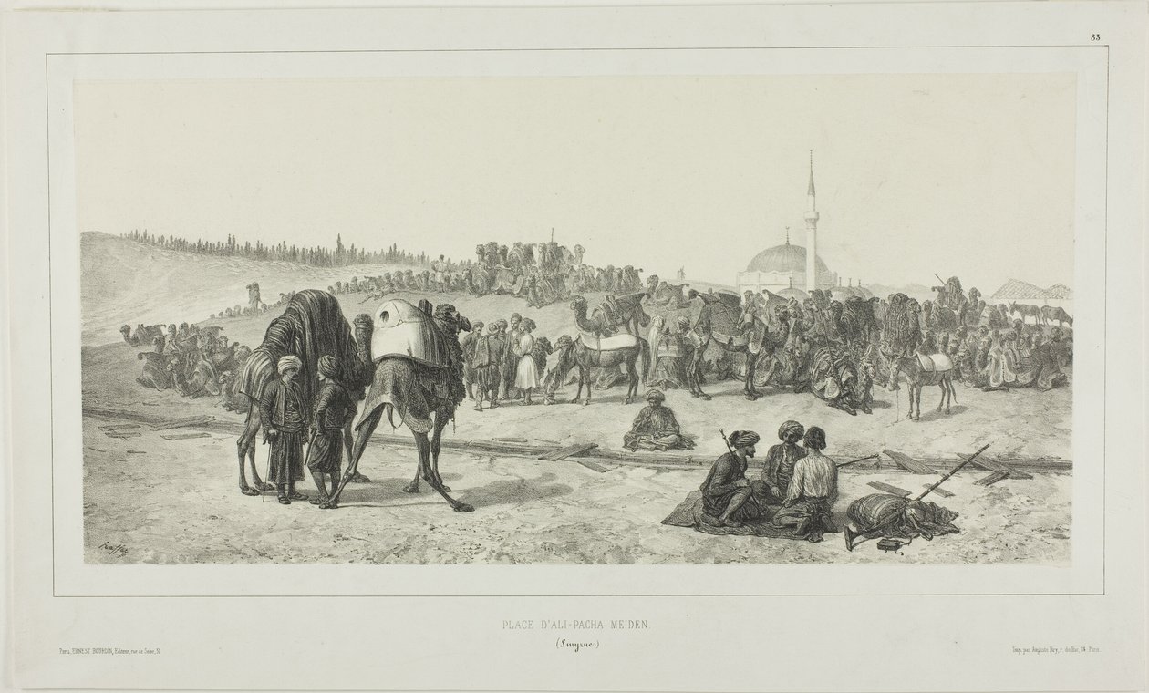 Ali-Pacha Meiden, Smyrne - Denis Auguste Marie Raffet