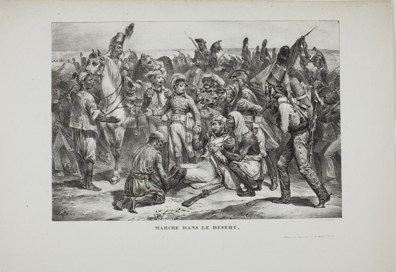 Marche du désert - Denis Auguste Marie Raffet