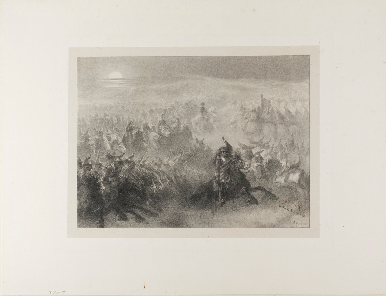 La Revue nocturne - Denis Auguste Marie Raffet