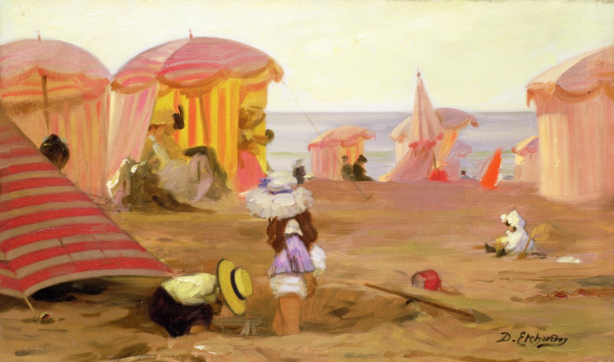 Sur la plage - Denis Etcheverry