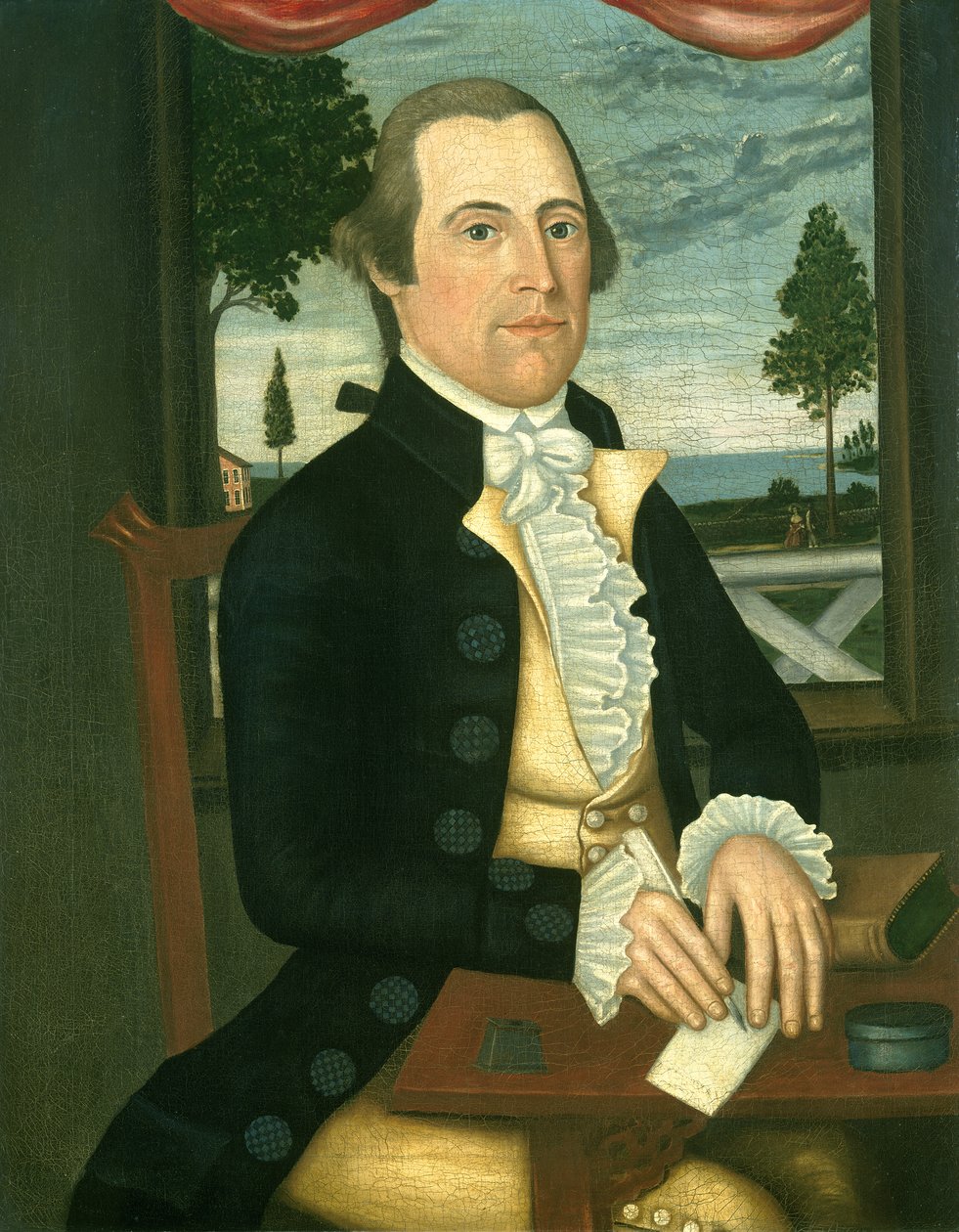 Capitaine Elisha Denison, vers 1790 - Denison Limner