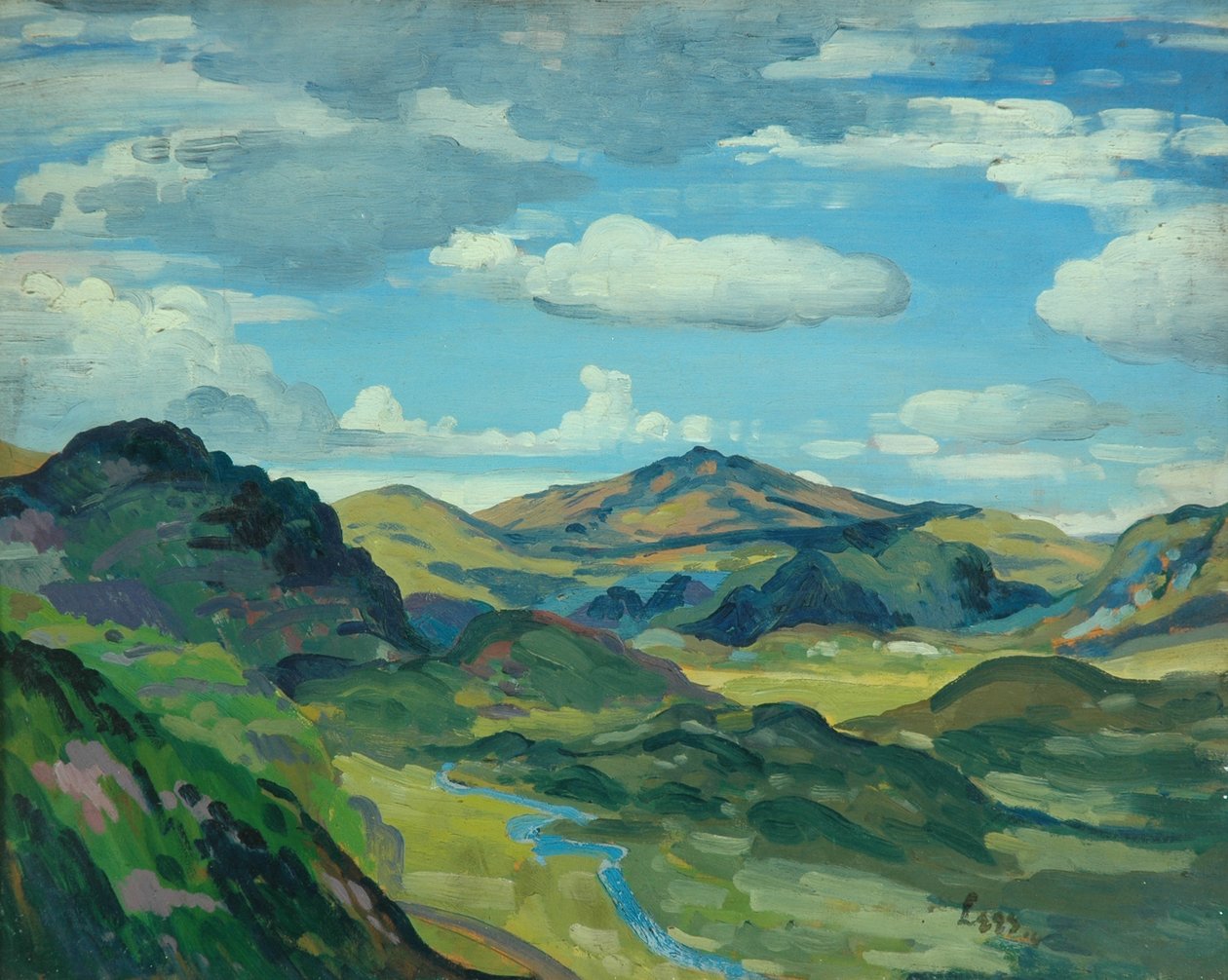Paysage, c.1919 - Derwent Lees