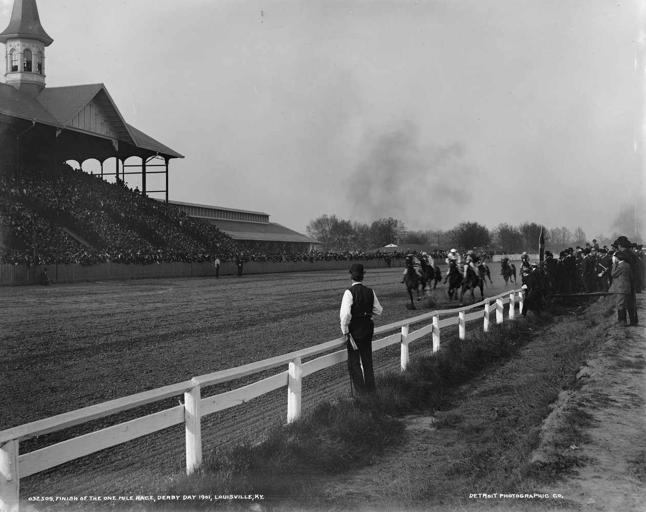 Arrivée de la course d