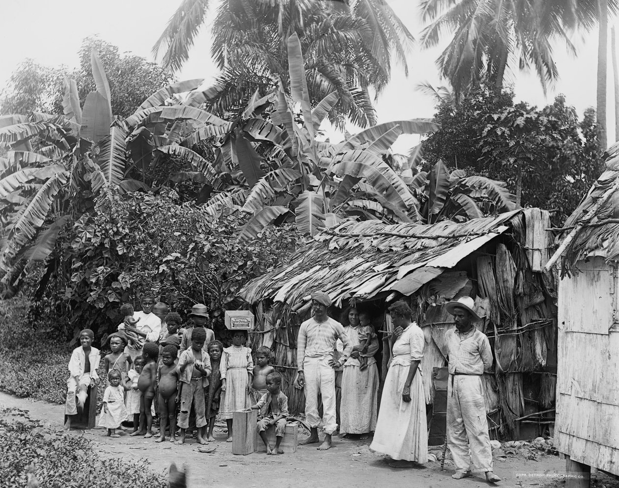 Natifs de Porto Rico, vers 1903 - Detroit Publishing Co.