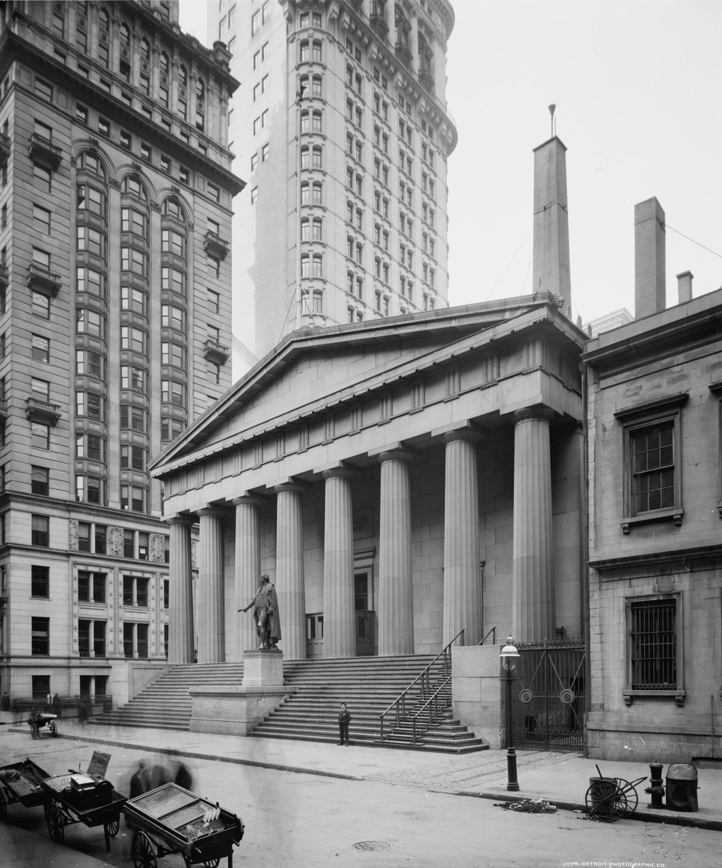 Sous-Trésorerie des États-Unis, New York, N.Y., vers 1905 - Detroit Publishing Co.