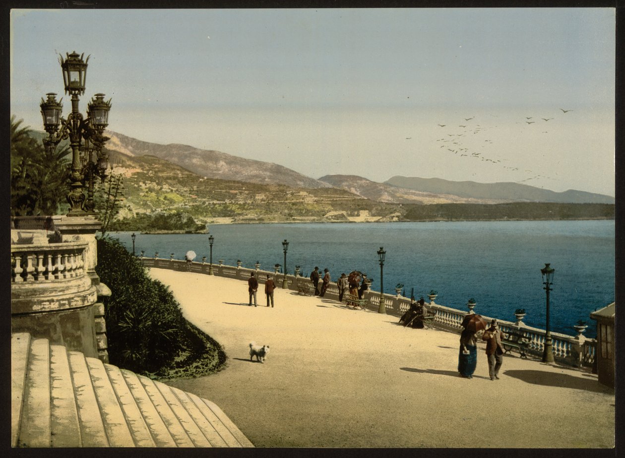 Terrasse du Casino, Monte Carlo, Riviera, Monaco - Detroit Publishing Co.