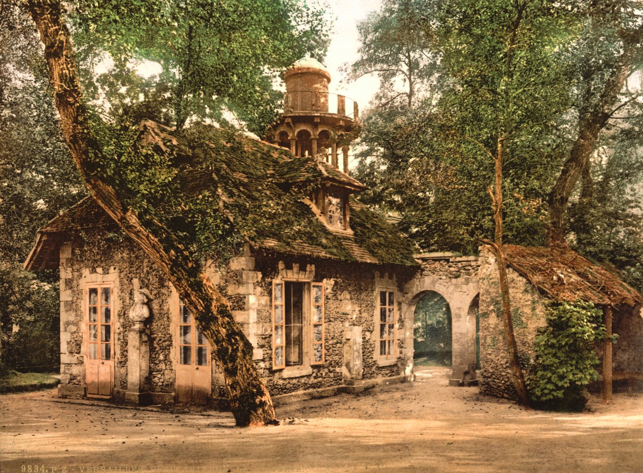 Petit Trianon, la laiterie, Versailles, vers 1890-1900 - Detroit Publishing Co.