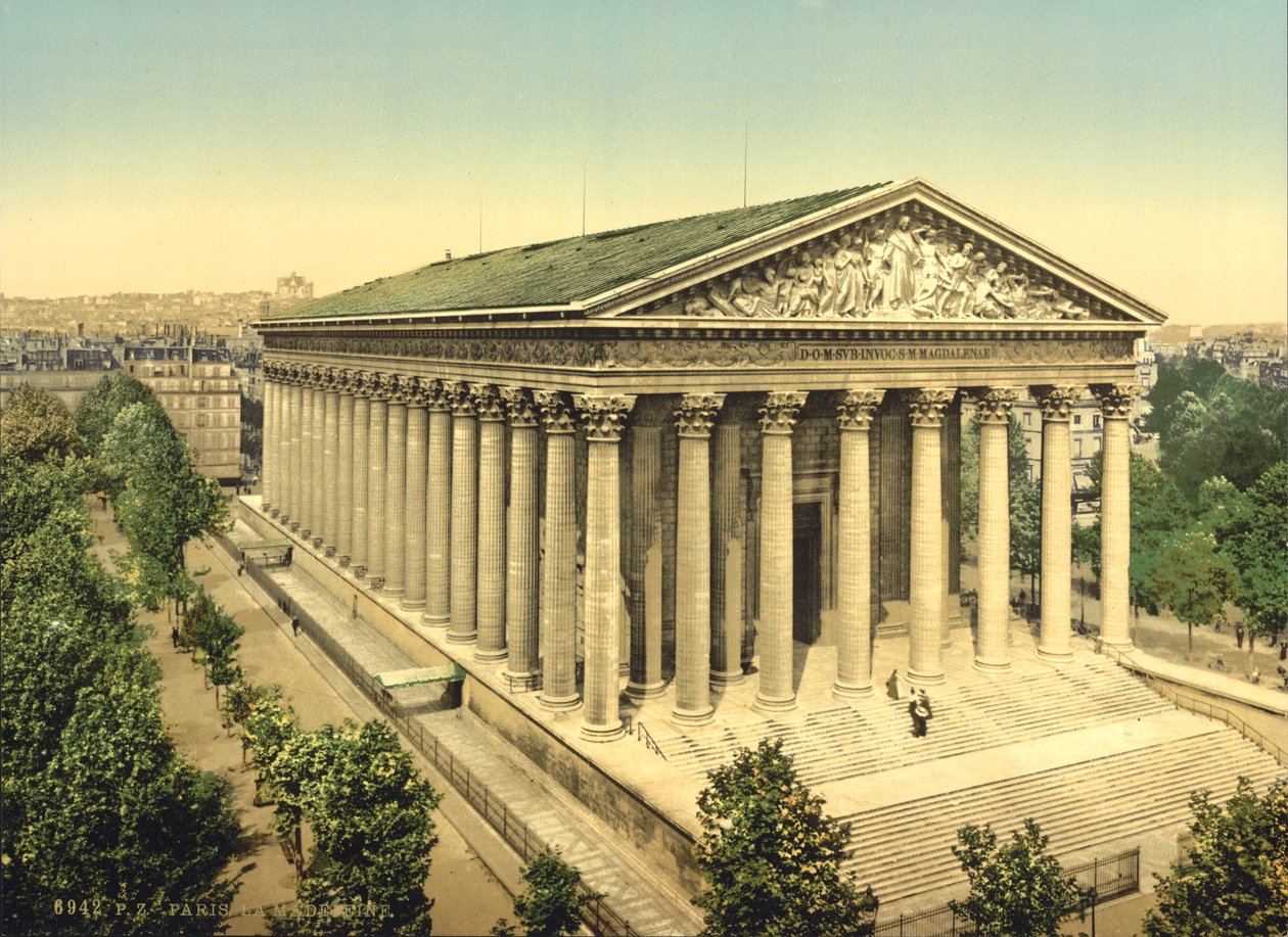 La Madeleine, Paris, vers 1890-1900 - Detroit Publishing Co.