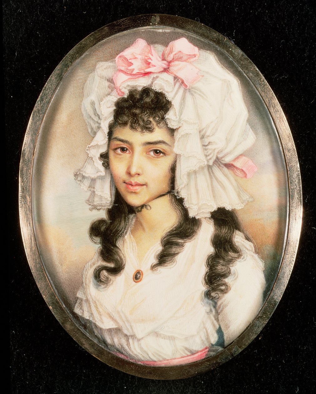 Portrait miniature d