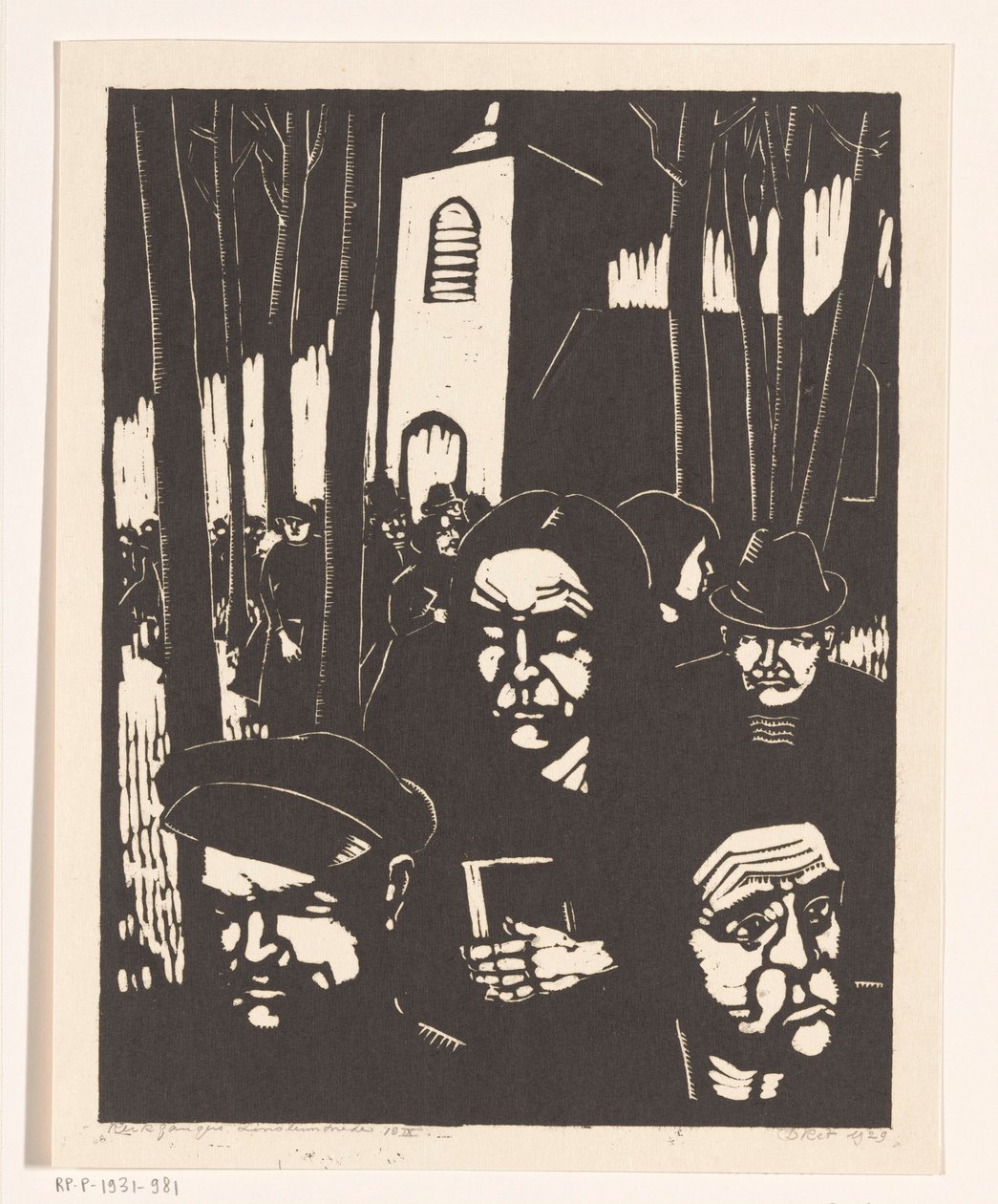 Paroissiens - Dick Ket (signed by artist)