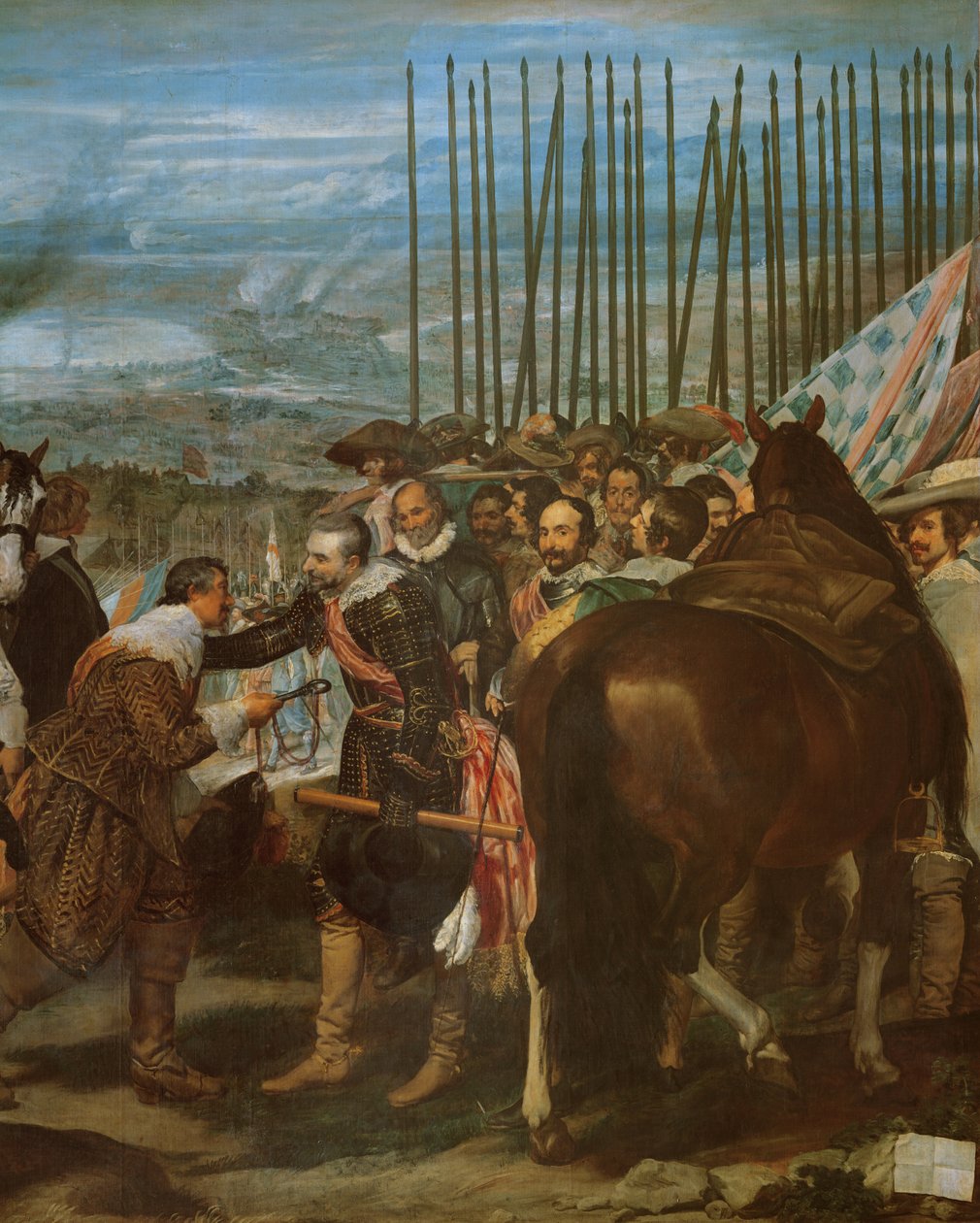 La Reddition de Breda (détail) - Diego Velázquez
